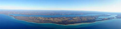 Torch Lake Pano W-E