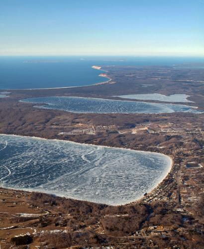 Crystal Lake & Platte Lakes Winter S-N