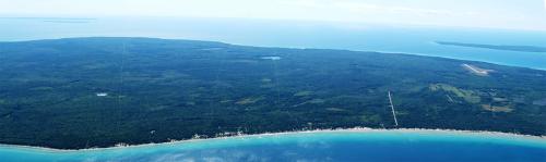 Beaver Island Pano East Side Mike Perdue