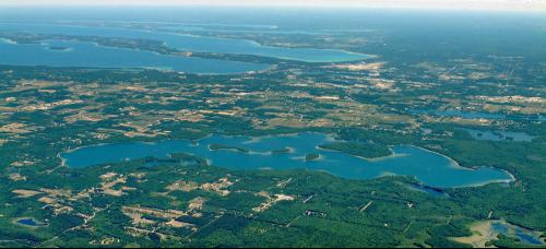 Long Lake Fall Panoramic W-E