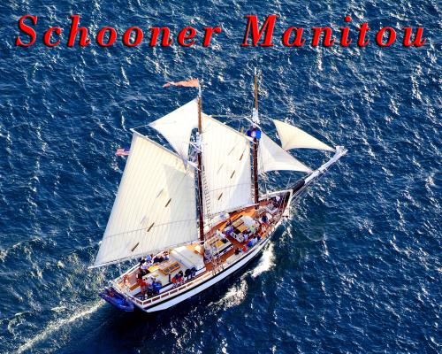 Schooner Manitou on West Grand Traverse Bay