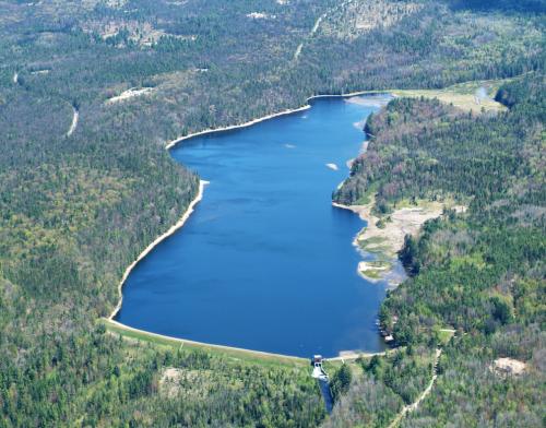 Brown Bridge Dam W-E