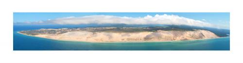 Sleeping Bear Dunes Panoramic W-E