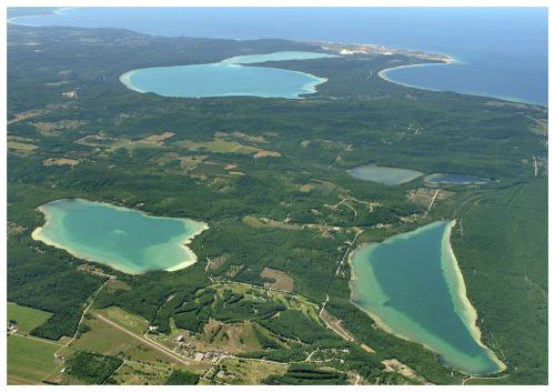 Glen Lake, Lime Lake & Little Traverse Lake