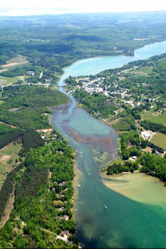 Lake Leelanau Narrows N-S